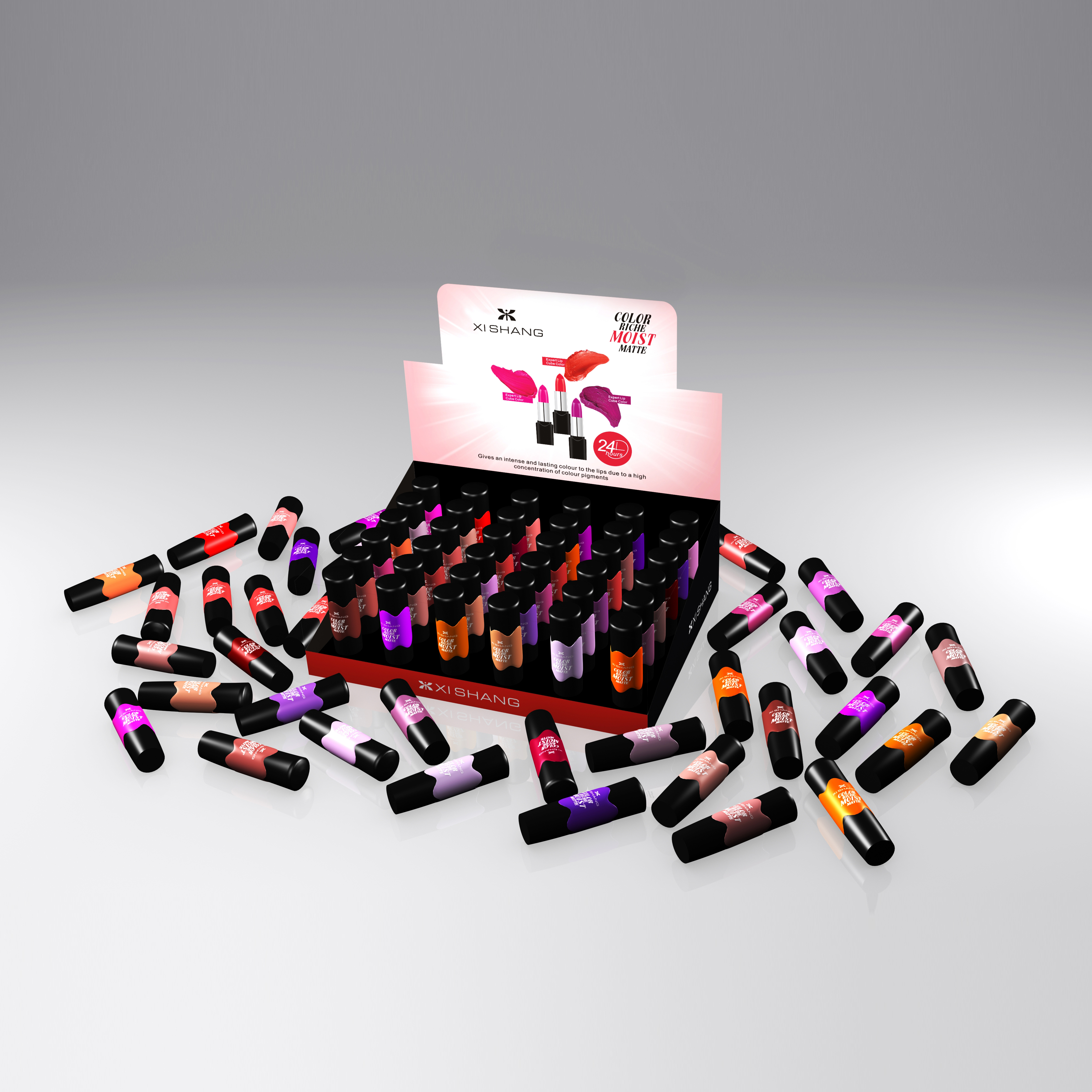XI SHANG Lipstick Paper Display - LS001