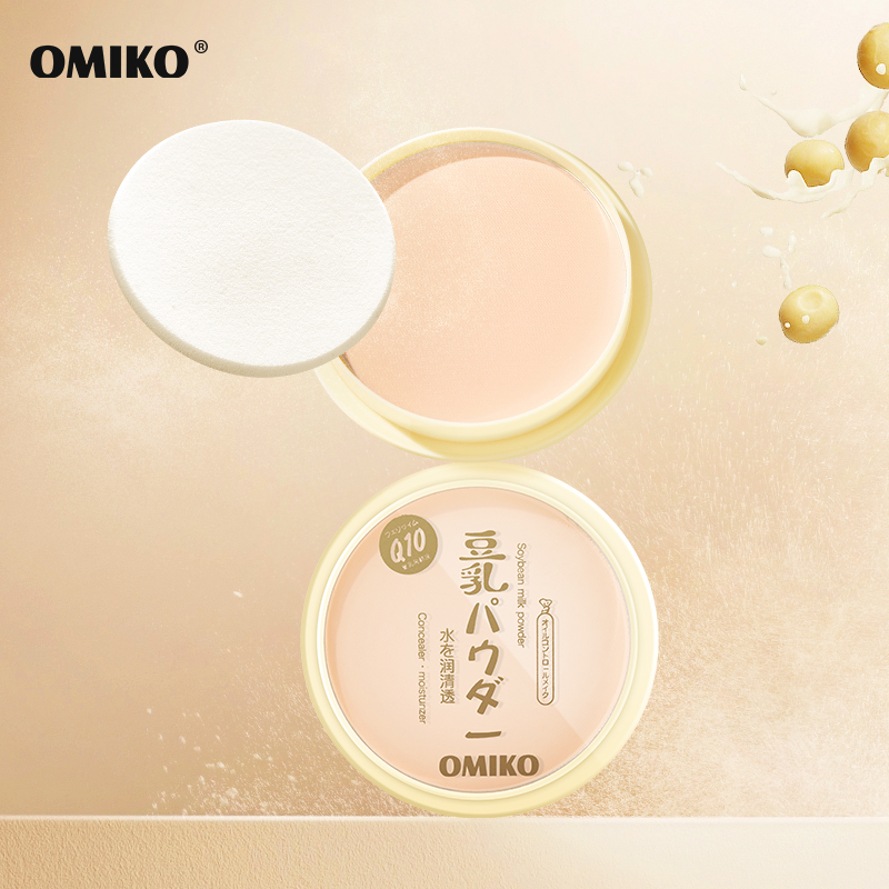 OM0048 OMKIO Soy Milk Moisturizing Compact Powder